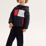 Детские пуховики/жилеты Fila Kids, синий - фото 2