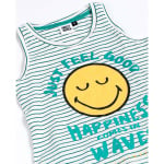 Пижама Smiley Just Feel Good Sleeveless, зеленый - фото 3