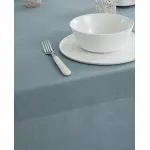 Базовая льняная скатерть Zara Home, синий - фото 5