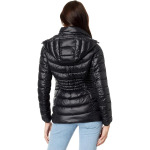 Куртка DKNY Short Hooded Packable Jacket, черный - фото