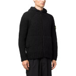 Куртка мужская Stone Island с капюшоном и карманом, черный - фото 4