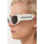 Солнцезащитные очки Balenciaga, белый - фото 5