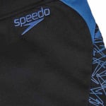 Плавки Speedo Boom Splice Swim Boxer, черный - фото 4