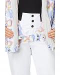 Куртка Roxy Jetty Jacket, цвет Bright White Sunbeam Lettering - фото 2