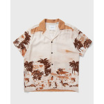 Рубашка Les Deux Coastal Aop Ss Shirt, цвет terracotta - фото