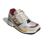 Adidas originals ZX 8000 Кроссовки унисекс, Aluminium/Preloved Yellow/Collegiate Burgundy - фото 3