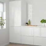 Дверь, глянцевый белый, 40x140 см, RINGHULT IKEA - фото 3