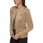 Куртка Tommy Hilfiger Scuba Suede Band Jacket, цвет Tannin - фото 2