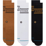 Носки Stance Basic 3-Pack Crew, золотой - фото