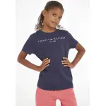 Футболка Tommy Hilfiger "ESSENTIAL TEE" для мальчиков и девочек, цвет морской волны - фото 2