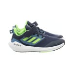 Кроссовки Eq21 Run 2.0 Kids, низкие, черные/зеленые Adidas - фото 2