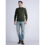 Свитер с круглым вырезом Petrol Industries "Round Neck Basic", зеленый - фото 5