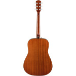 Акустическая гитара Fender CD-60S Solid Top Dreadnought Acoustic Guitar - All Mahogany w/ Gig Bag - фото 3