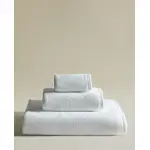 Хлопковое банное полотенце с рисовой строчкой Zara Home, белый - фото 8