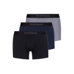 Трусы Bruno Banani Retro Short/Pant Energy Cotton, цвет Schwarz/Navy/Grau Melange - фото