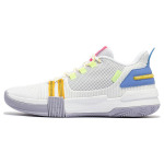 Баскетбольные кроссовки Basketball Shoes Men Low-Top 361°, цвет 361 degrees white/vintage yellow - фото