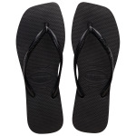 Сандалии Havaianas Women's Slim Square, черный - фото 3