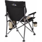 Picnic Time Baltimore Ravens Cooler Camp Chair - фото