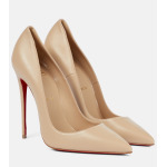 Кожаные туфли So Kate 120 Christian Louboutin, бежевый - фото