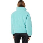 Куртка NVLT Berber Faux Down Cropped Puffer Jacket, цвет Tiffany Blue - фото