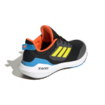 Кроссовки детские Eq21 Run 2.0 GS Low-top черные/желтые Adidas - фото 4