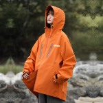 Ветровка Куртка Унисекс Jeep, цвет Autumn Orange (Baseball Jersey Style Inner Jacket) - фото 5