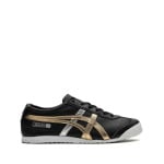 Onitsuka Tiger кроссовки Mexico 66 Black Gold Silver, черный - фото