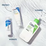 Cleanse and Protect Face Routine Для сухой кожи, увлажняющее очищающее средство и увлажняющий крем для лица с SPF 50 Cerave - фото 7