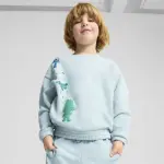 Свитер PUMA с круглым вырезом "PUMA x Trolls Graphic Sweatshirt Boys", цвет Frosted Dew Blue - фото 3