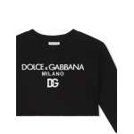 Dolce & Gabbana худи с вышитым логотипом, черный - фото 3