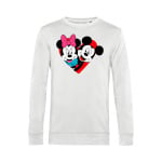 Толстовка MICKEY MOUSE MICKEY MINNIE HEART Disney, белый - фото 4