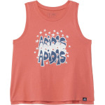 Майка Adidas Waist Tank(Big Kid), цвет LT RED - фото 2