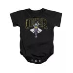 Черный спортивный костюм Baby Joker Varsity для маленьких девочек Batman, черный - фото