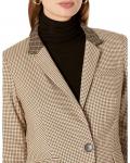 Блейзер Vince Camuto One-Button Turned Collar Blazer, цвет Hazelnut - фото 2