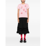 Comme Des Garçons Girl футболка с помпонами, розовый - фото 2