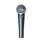 Кардиоидный динамический вокальный микрофон Shure BETA 58A Handheld Supercardioid Dynamic Microphone - фото 2