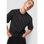 Футболка с принтом ФУТБОЛКА PINSTRIPE ESSENTIAL UNISEX 2 PACK Karl Kani, черный/белый - фото 4