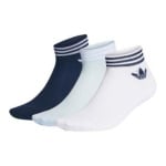 Носки унисекс Adidas Originals, цвет 3 double packs (white/sky blue/navy) - фото