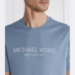 Футболка современного кроя Michael Kors, синий - фото 4