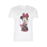 Футболка с принтом DISNEY CLASSIC MICKEY POLKA DOT MINNIE Disney, белый - фото