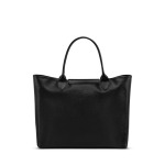 Холщовая сумка-тоут Le Pliage City Longchamp, цвет Black - фото 4