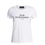 Женская футболка Peak Performance Original белая черная - фото