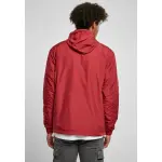 Анорак URBAN CLASSICS " Urban Classics Men's Basic Pullover Jacket" (1 шт.), с капюшоном, красный - фото 10