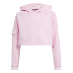 Толстовка Adidas Sportswear Junior Girls Dance Cropped Aeroready, розовый - фото