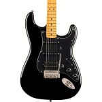 Электрогитара Squier Classic Vibe '70s Stratocaster HSS с кленовым грифом, черная - фото