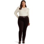 Свитер LAUREN Ralph Lauren Plus-Size Cotton-Blend Puff-Sleeve Sweater, цвет Mascarpone Cream - фото 3