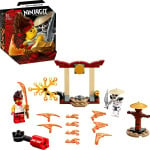 Пластиковый конструктор Легендарный боевой набор ninjago кай со скелетом 71730 строительный набор с вращающейся боевой игрушкой (61 деталь) Lego - фото