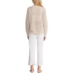 Свитер Barefoot Dreams Sunbleached Open Stitch Pullover, цвет Stone - фото 3