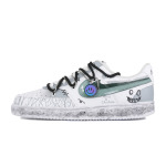 Кроссовки Nike Court Vision 1 Skateboarding Shoes Men Low-top White/green, цвет Ocean Green - фото 2