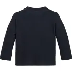 Рубашка Tommy Hilfiger с длинными рукавами "MONOTYPE OVAL REGULAR TEE LS", для детей до 2 лет, с надписью-логотипом, цвет Desert Sky - фото 4